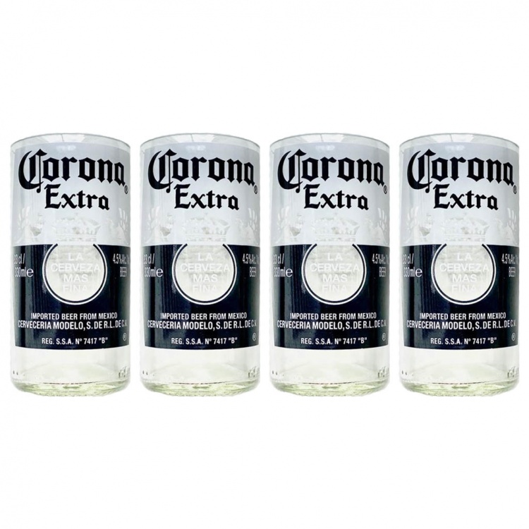 Corona Beer Bottle Glasses